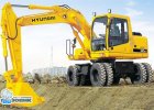Колесный экскаватор R140W-7
